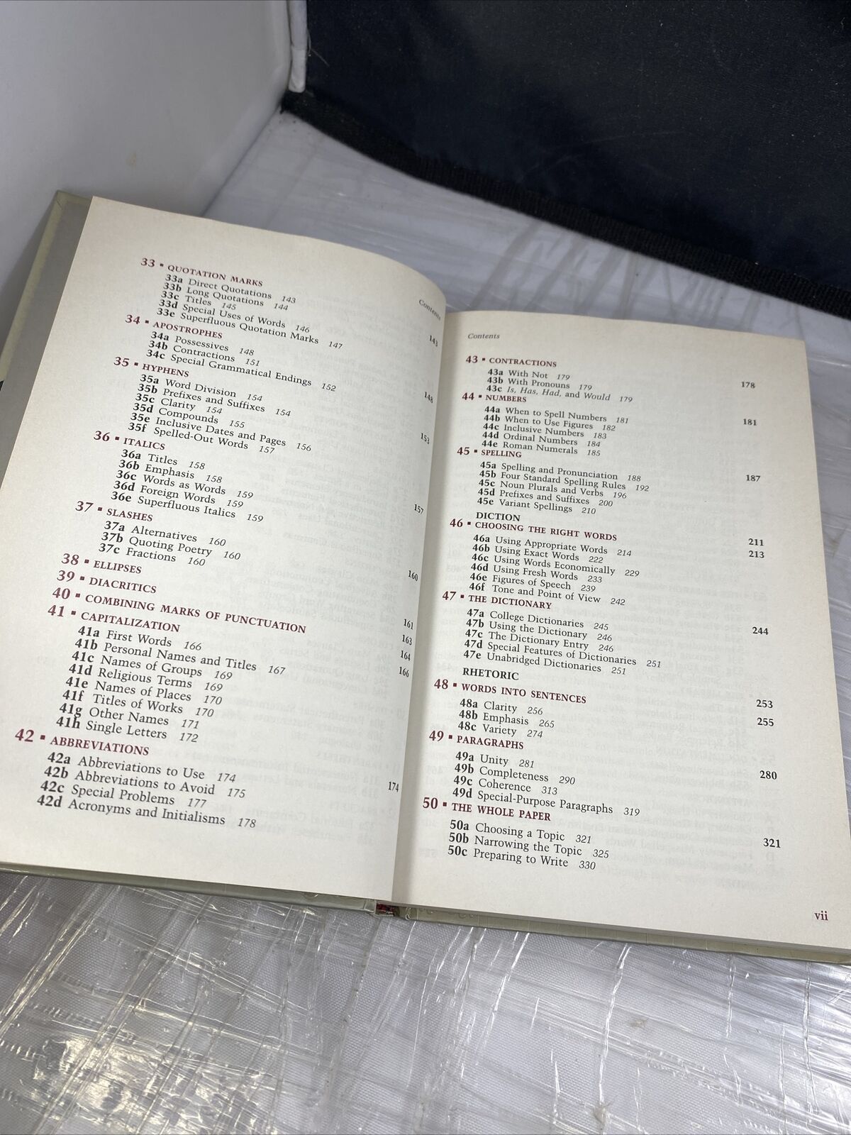 C. M. Millward HANDBOOK FOR WRITERS  2nd Edition Vintage 80s Writing Textbook