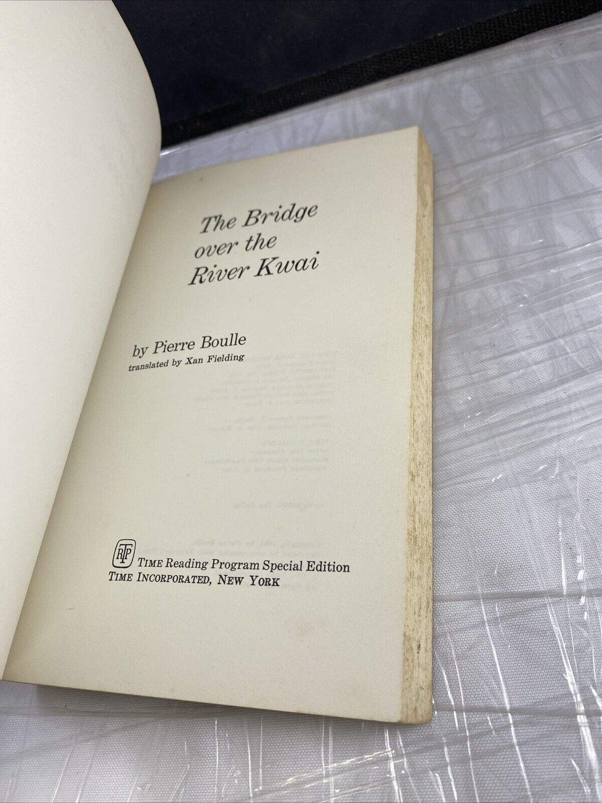 The Bridge Over The River Kwai Boulle Pierre Rare Special Ed WW2 War Novel