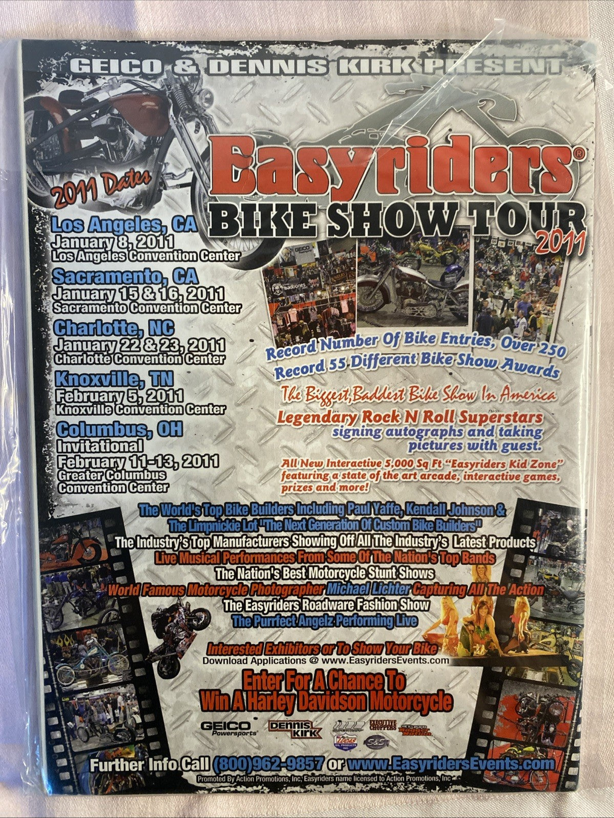 Easyriders Magazine March 2011 #453 Near Mint Condition