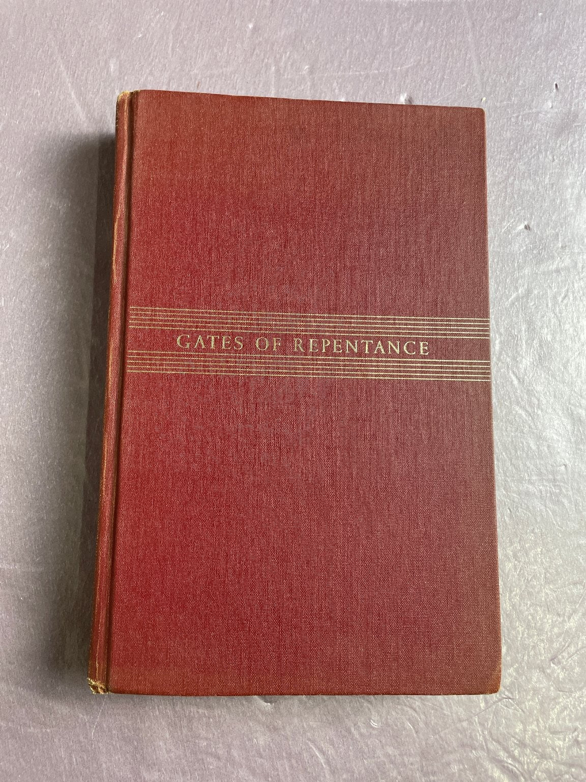 Gates of Repentance New Union Prayerbook 1978 Days of Awe Reform Judaism CCAR