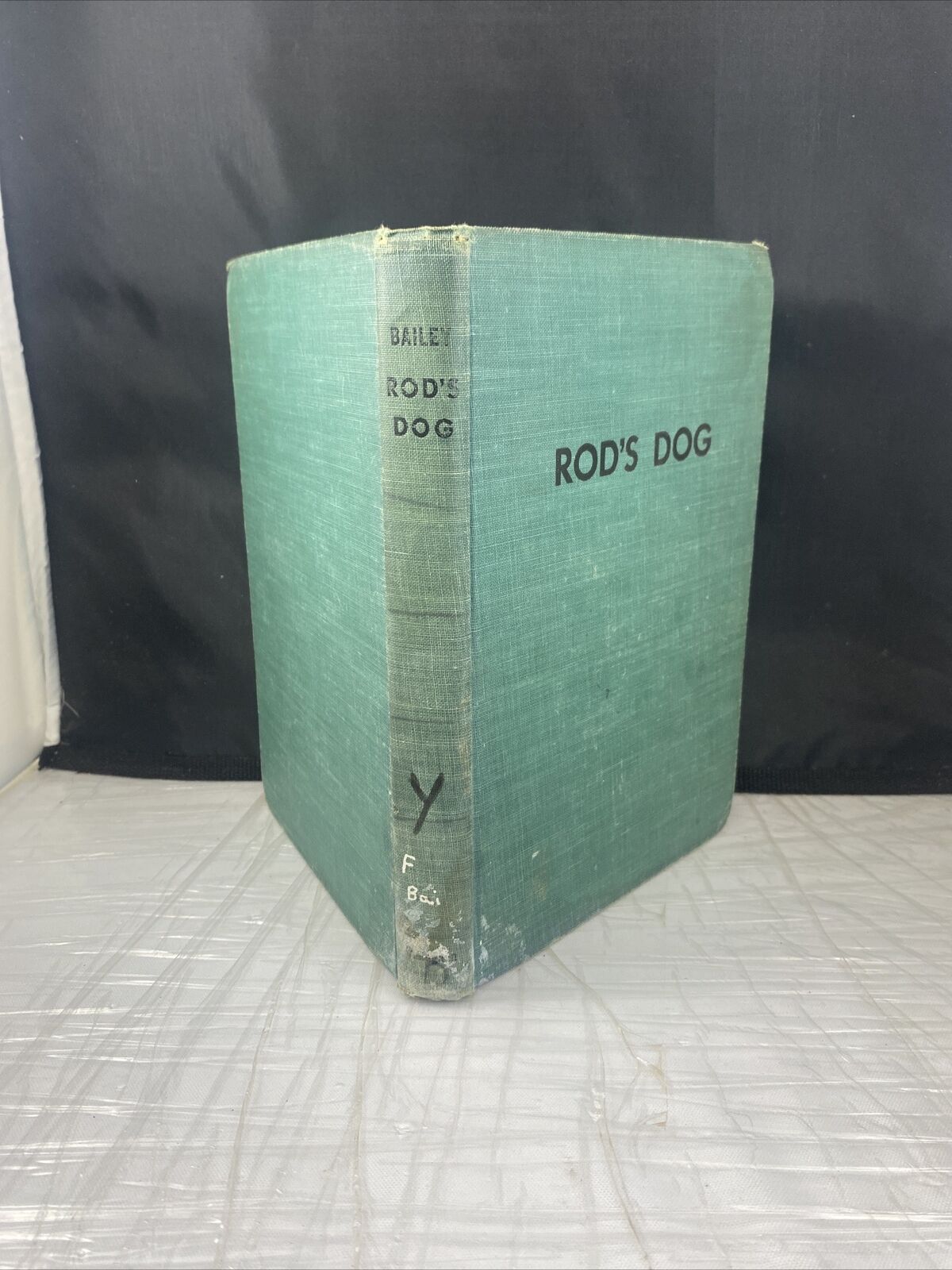 Rods Dog By Jean Bailey, Hardcover, 1st Edition Vintage Classic Rare Green Book