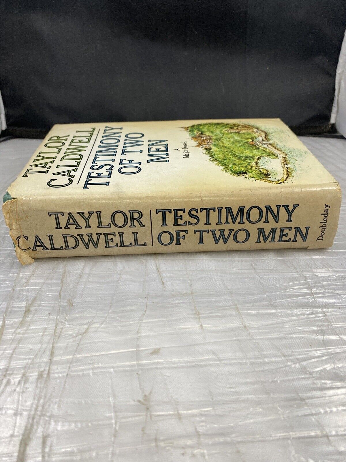 TESTIMONY OF TWO MEN By Taylor Caldwell 1968 Hardcover Book Club Edition