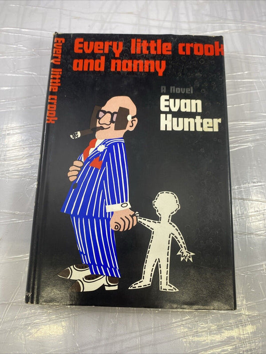 Every Little Crook and Nanny by Evan Hunter (1972, Hardcover) GOOD Vintage Myste