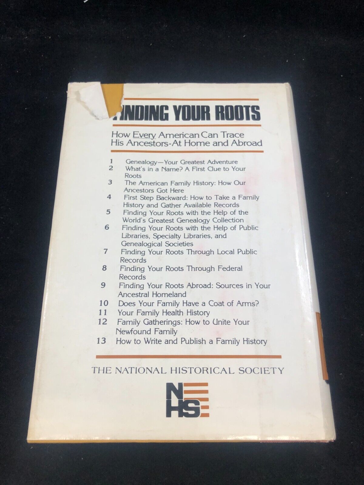 Finding Your Roots, Jeane Eddy Westin, 1977 Hardcover with Dust Jacket