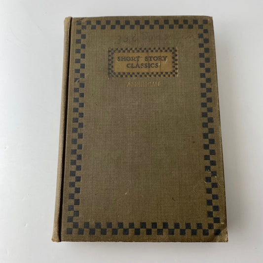 Short Story Classics American 1905 3 Volumes William Patten P.F. Collier