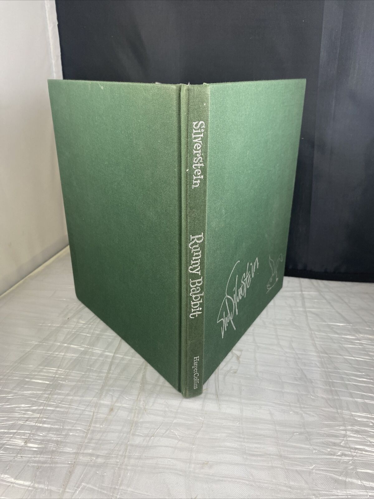 Runny Babbit Shel Silverstein Book Vintage Poem Drawing Picture Bunny Rabbit