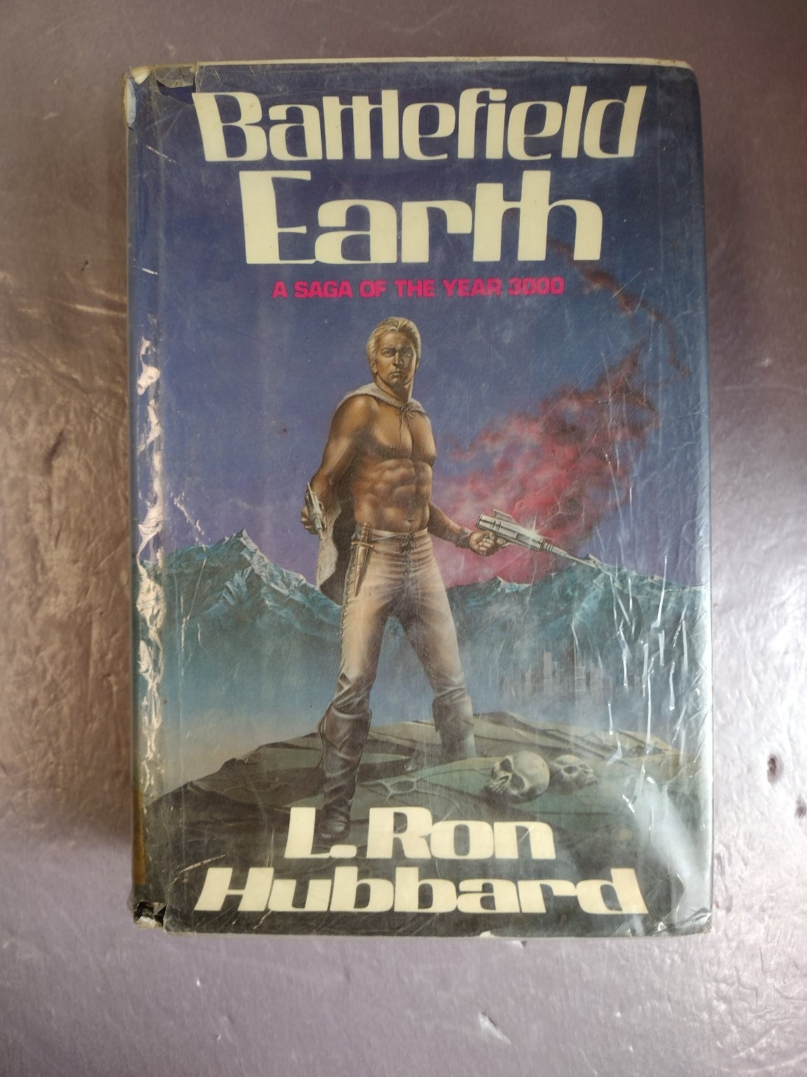 Battlefield Earth L. Ron Hubbard 1982 First Printing Science Fiction St