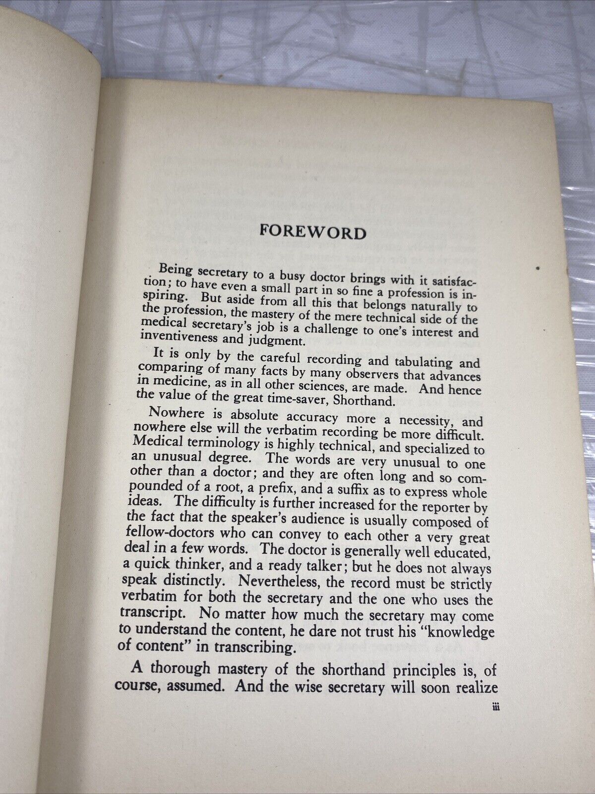 Gregg Medical Shorthand Manual by Effie Smither, copyright 1927 Antique HC Good