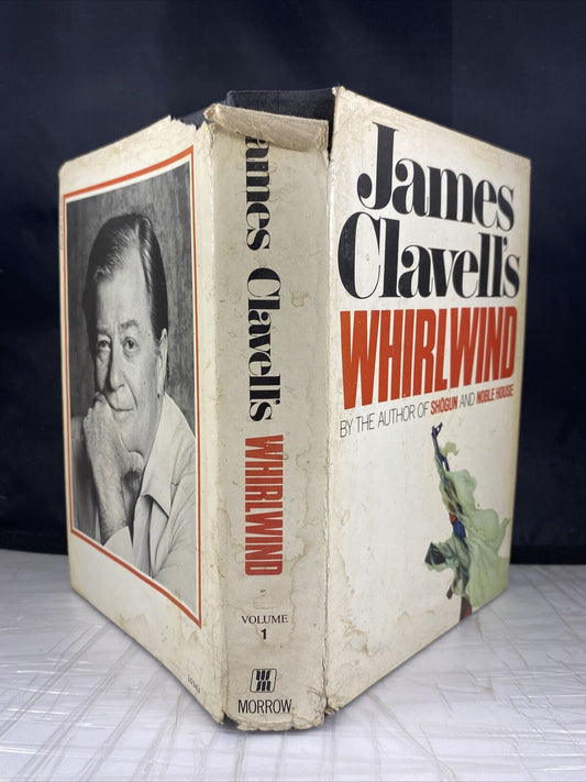 Whirlwind by James Clavell (1986, Hardcover w/ DJ) Book Club Edition