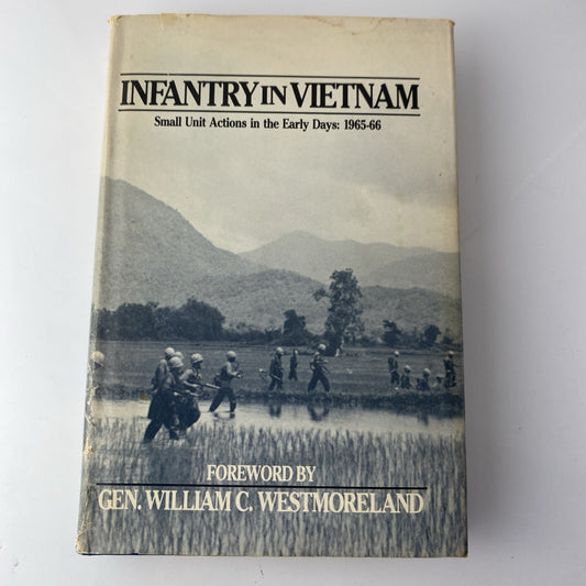 Military History Infantry In Vietnam Albert Garland 1982 Illustrated Hardcover