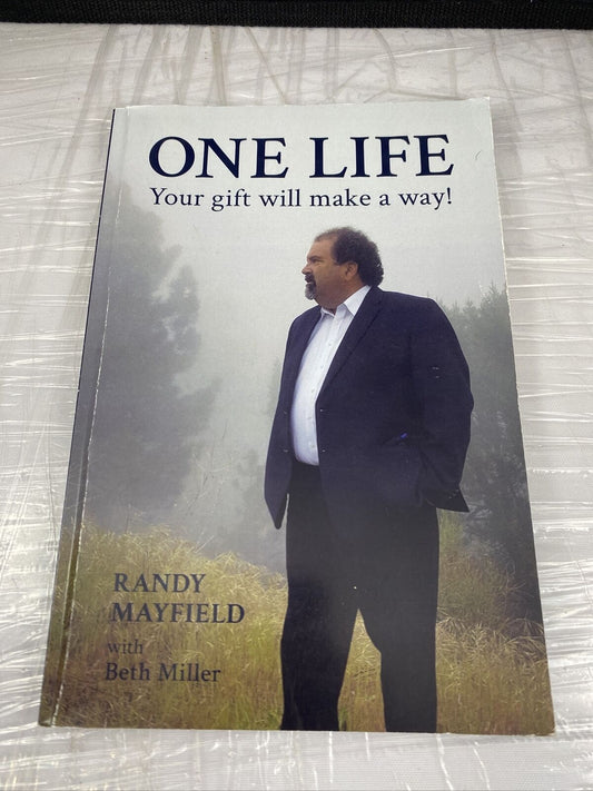 One Life Randy Mayfield Beth Miller Christian Missionary Book SIGNED