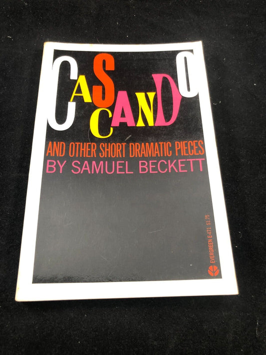 Cascando and Other Short Dramatic Pieces by Samuel Beckett 2nd print