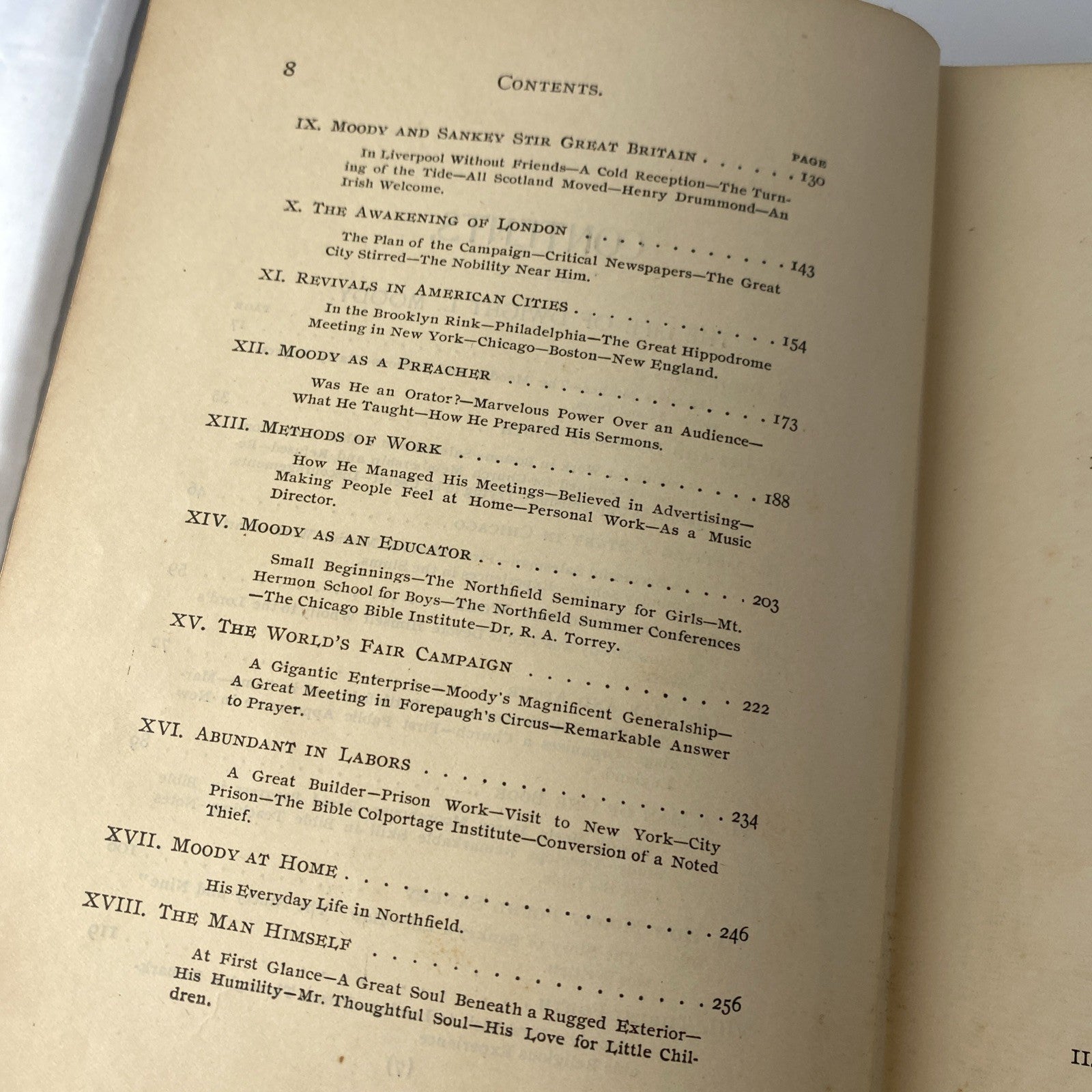Dwight L Moody His Life His Work His Word Original 1900 First Edition Literature
