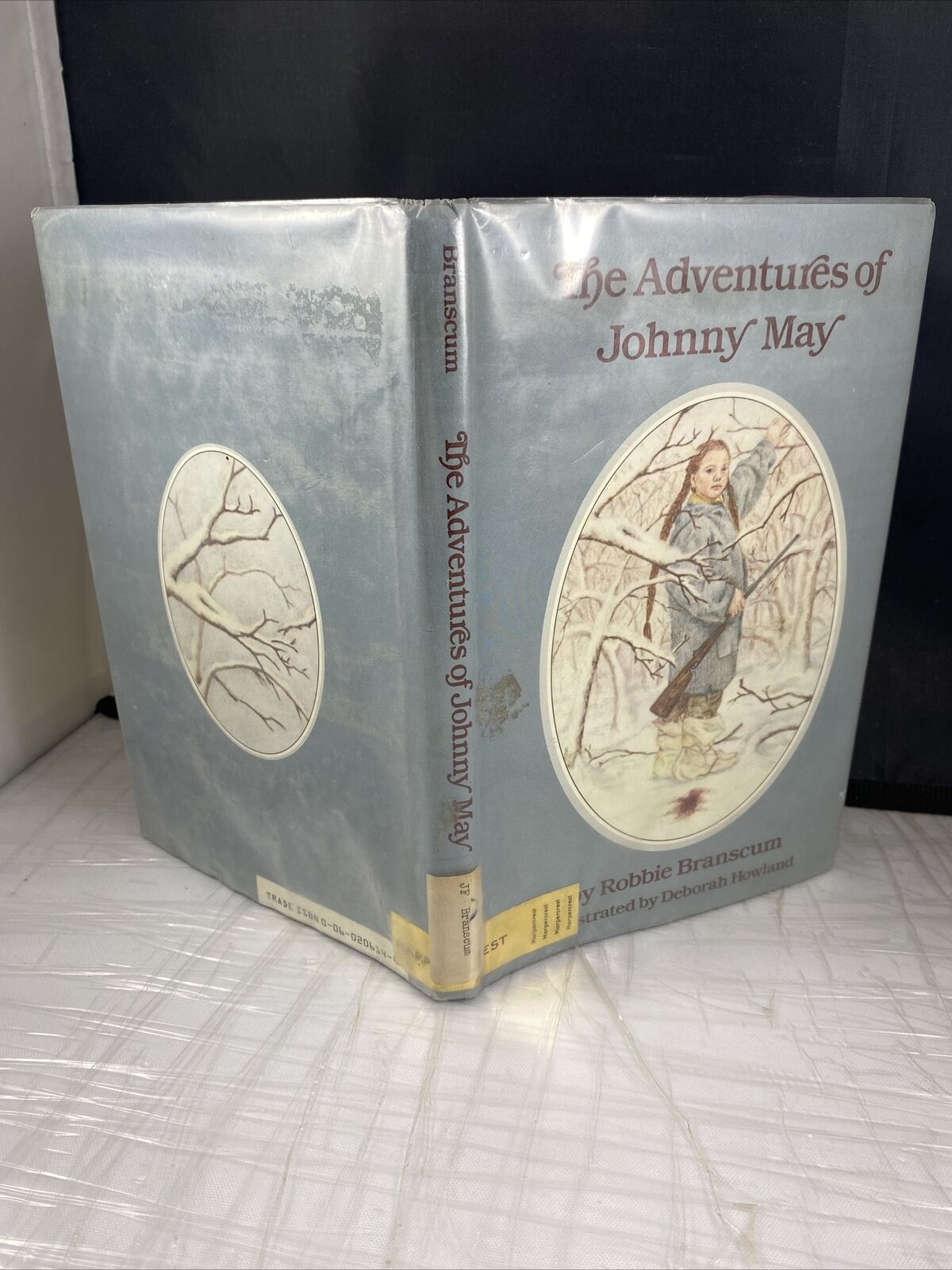 The Adventures of Johnny May Hardcover Robbie Branscum Vintage 80s Ex Library