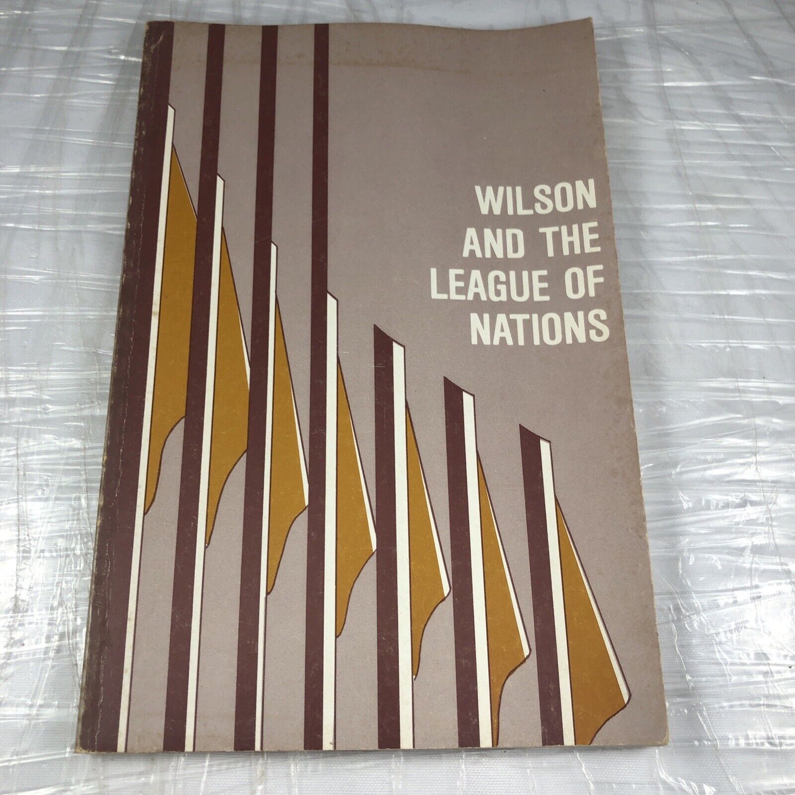 Wilson And The League Of Nations Vintage PPB 70s WW1 History