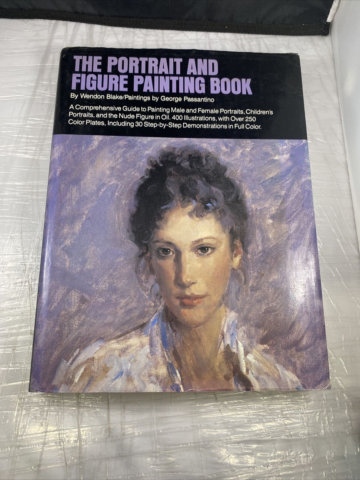 The Portrait and Figure Painting Book Hardcover Wendon Blake Vintage Art Book