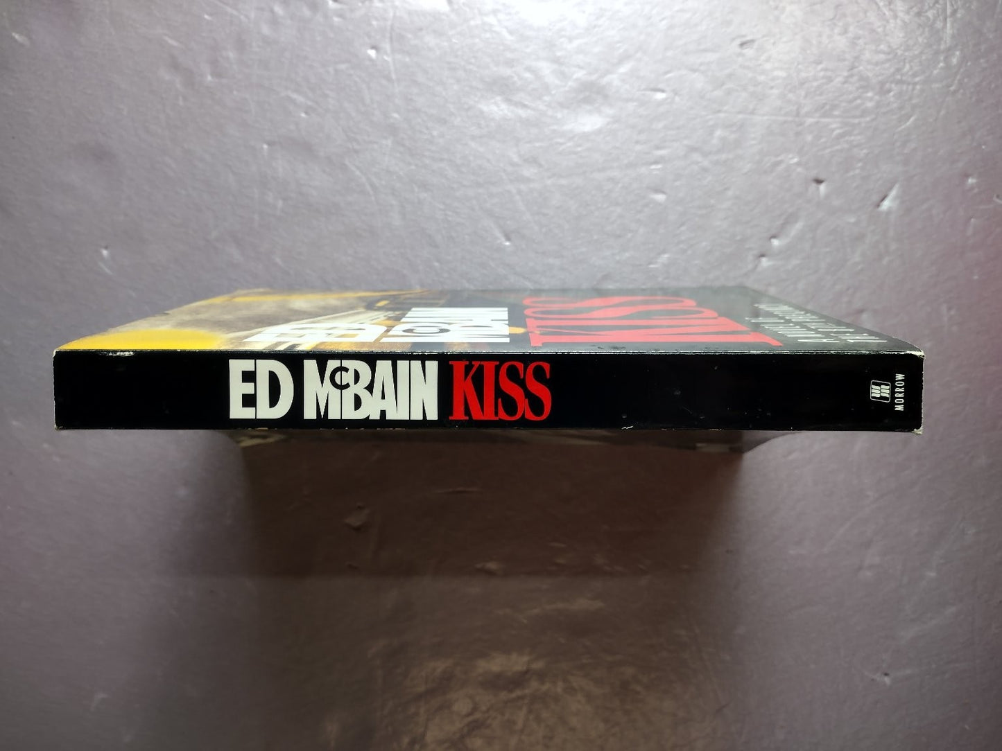 Kiss Ed McBain 1992 87th Precinct Novel Crime Mystery William Morrow