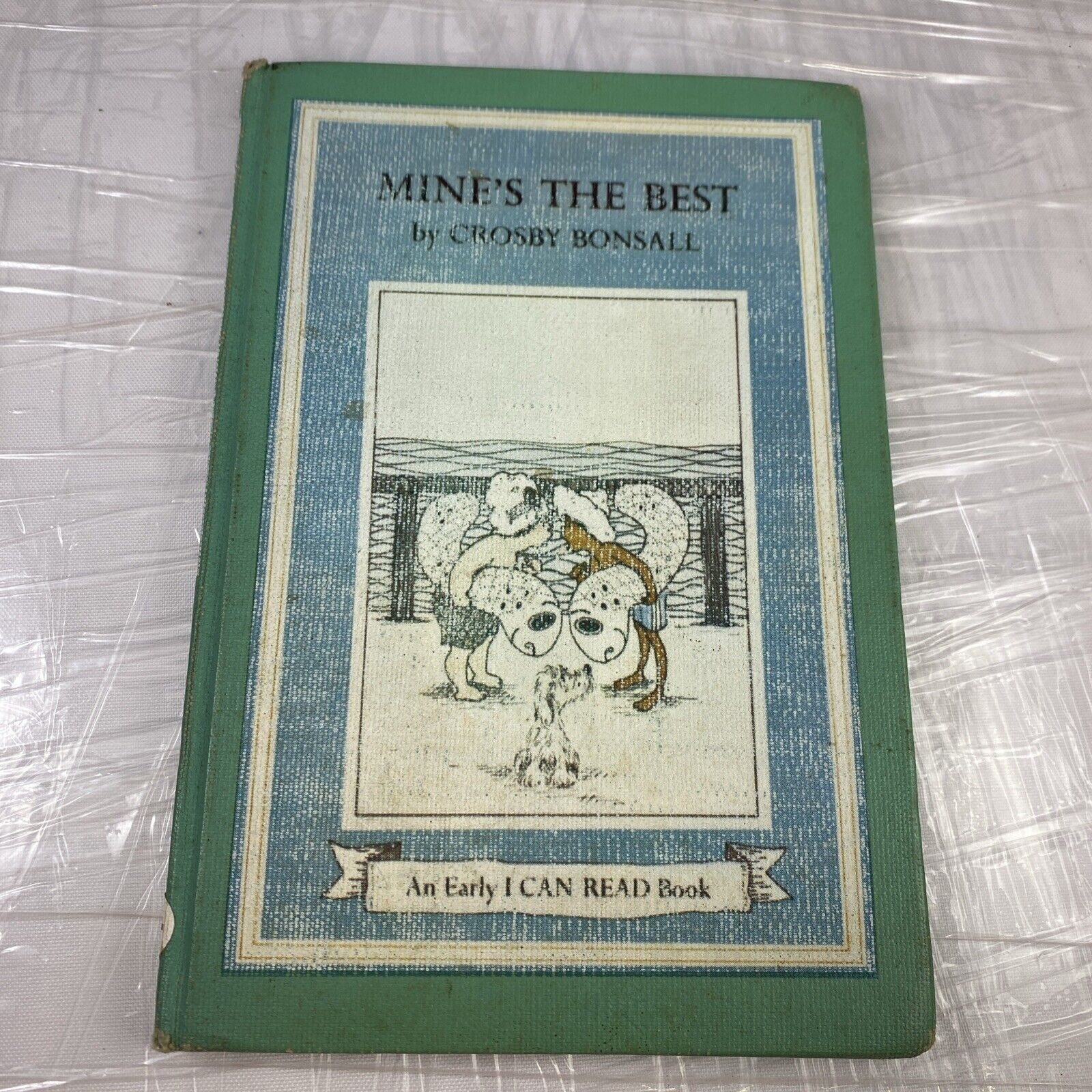 VINTAGE MINE'S THE BEST Crosby Bonsall Vintage 70s Ex Library REBOUND Kids Book