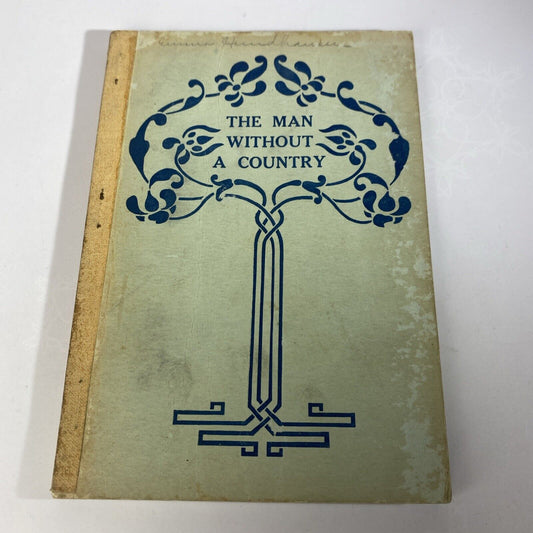 The Man Without A Country Isabell Revell Antique Short Novel Paperback Rare!!!