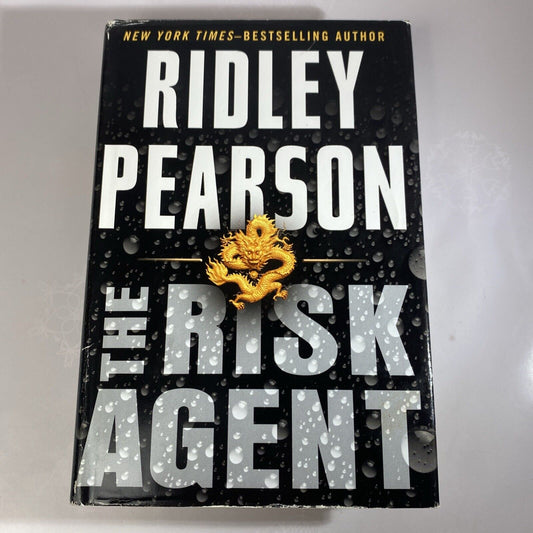 The Risk Agent - by Ridley Pearson 2012 Book Club Edition Very Good Mystery