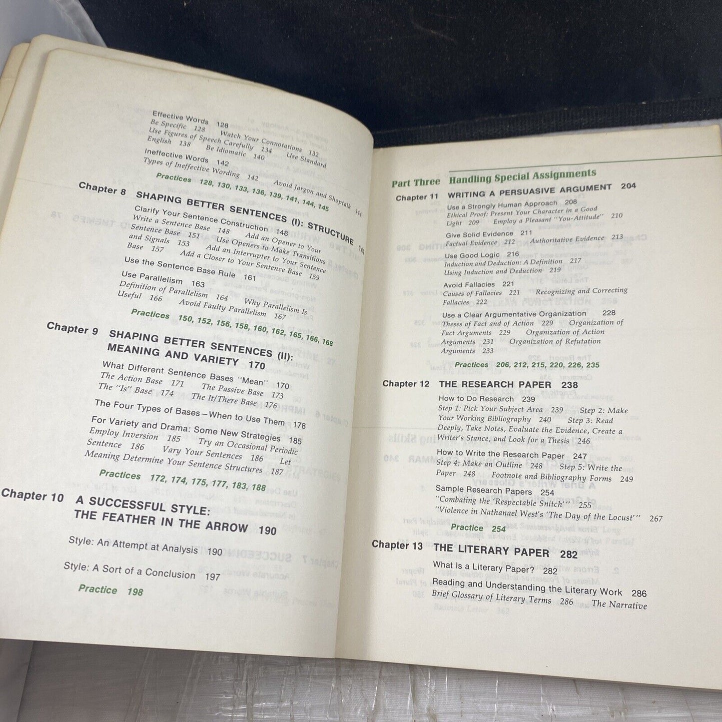 Strategies of rhetoric 1974 Scott Foresman Tibbetts K15 Vintage Student Writer