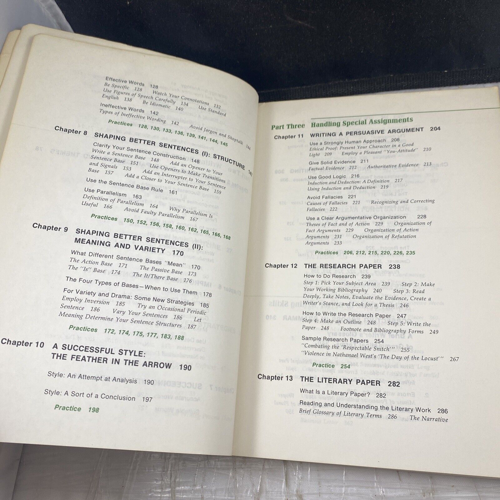 Strategies of rhetoric 1974 Scott Foresman Tibbetts K15 Vintage Student Writer