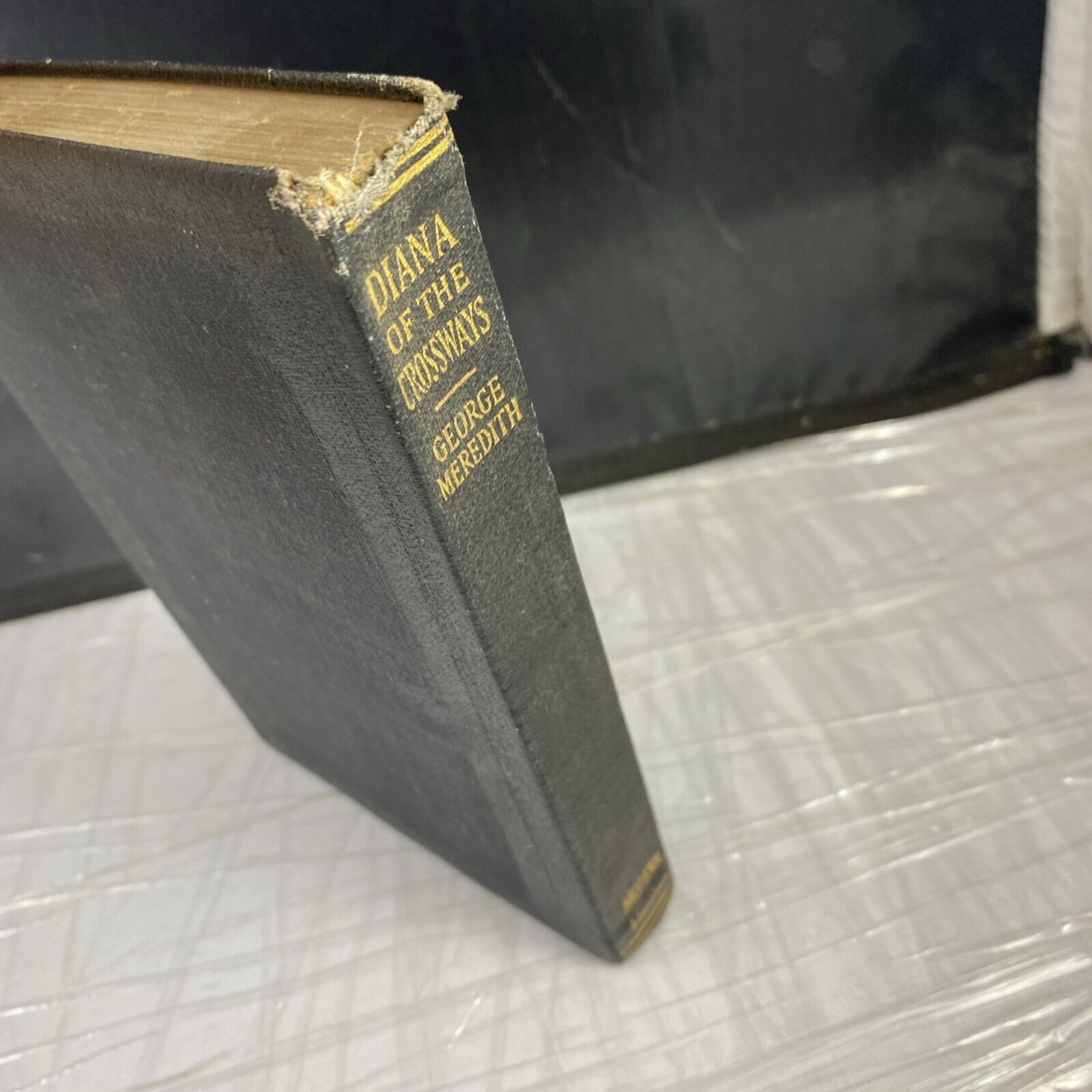 George Meredith DIANA OF THE CROSSWAYS Modern Library Flex Leatherette GOOD