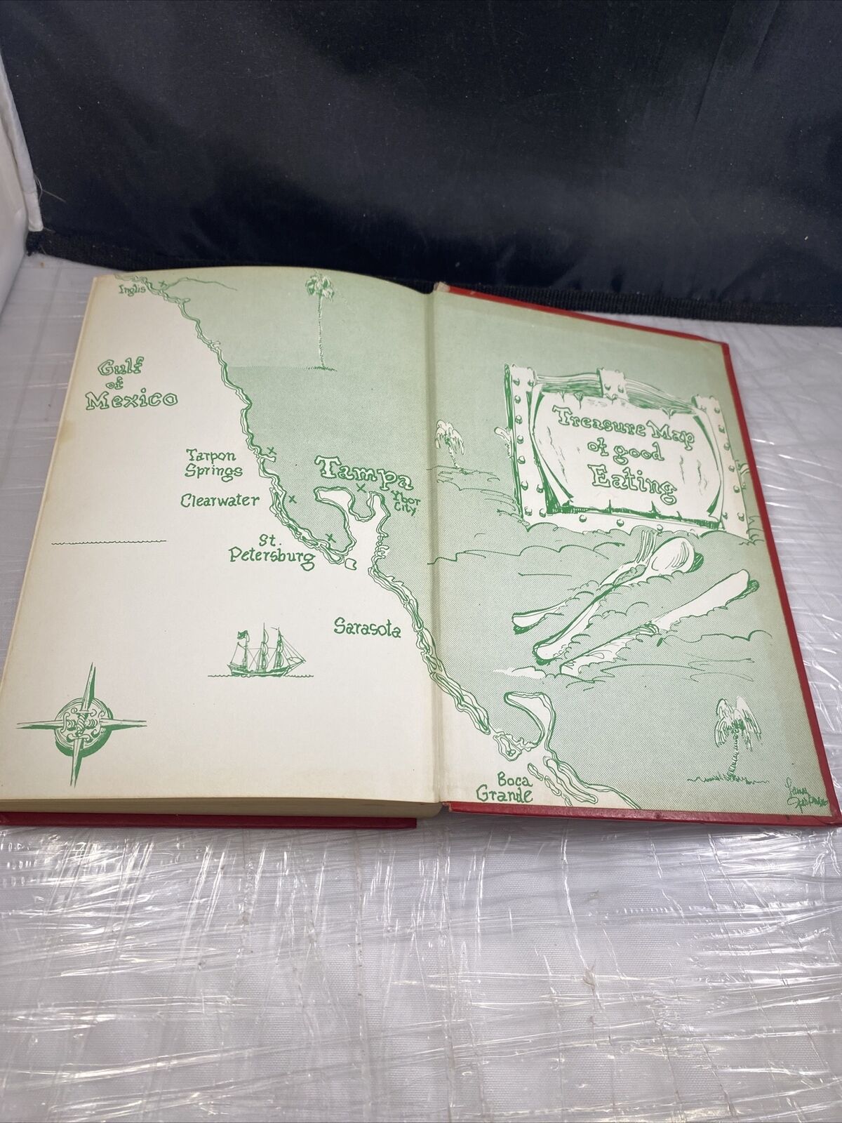 Vintage The Gasparilla Community Cookbook Junior League of TAMPA FLORIDA 1961