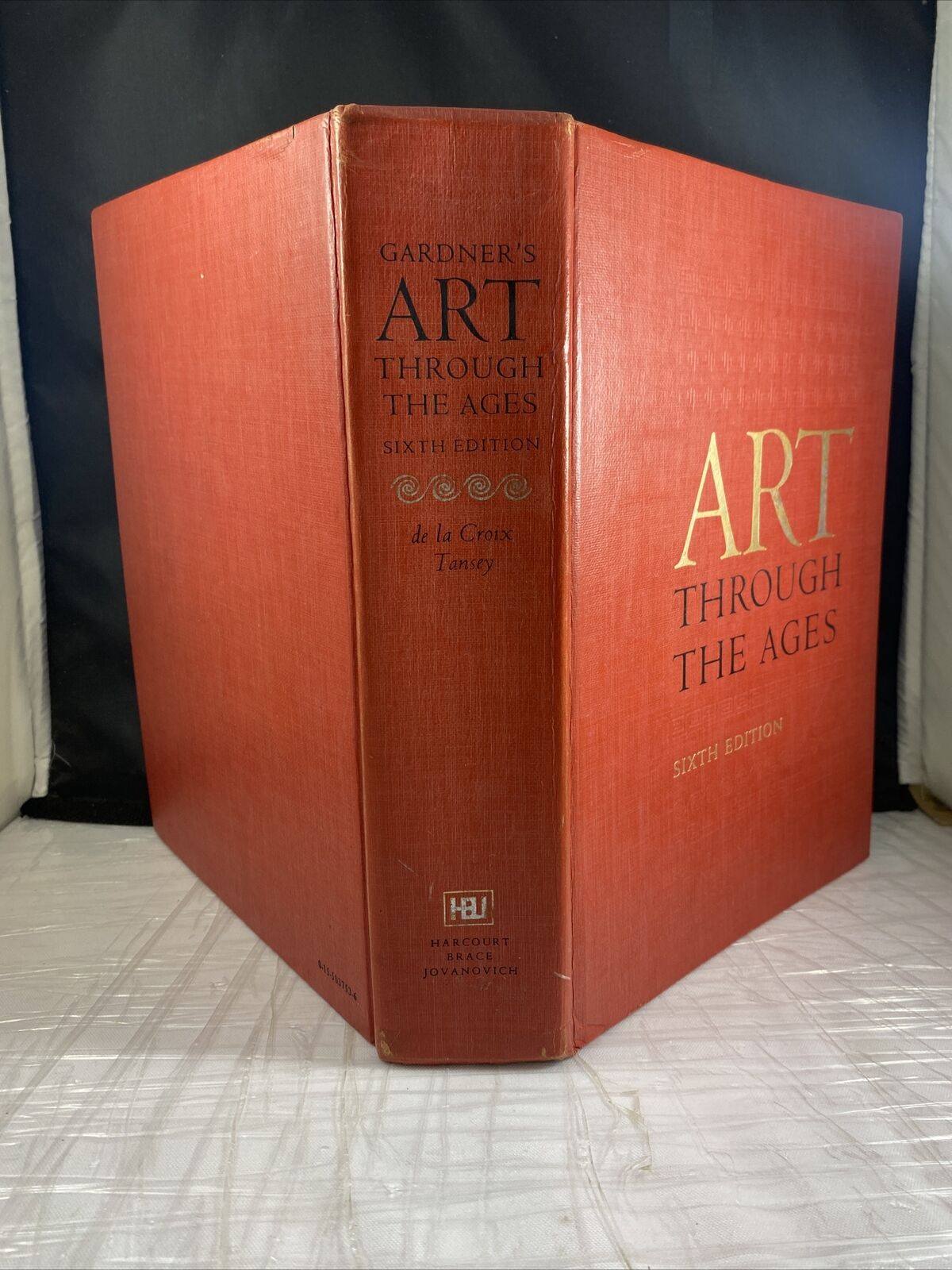 Vintage 1975 Gardner's Art Through the Ages Sixth Edition HardCover Book *RARE*