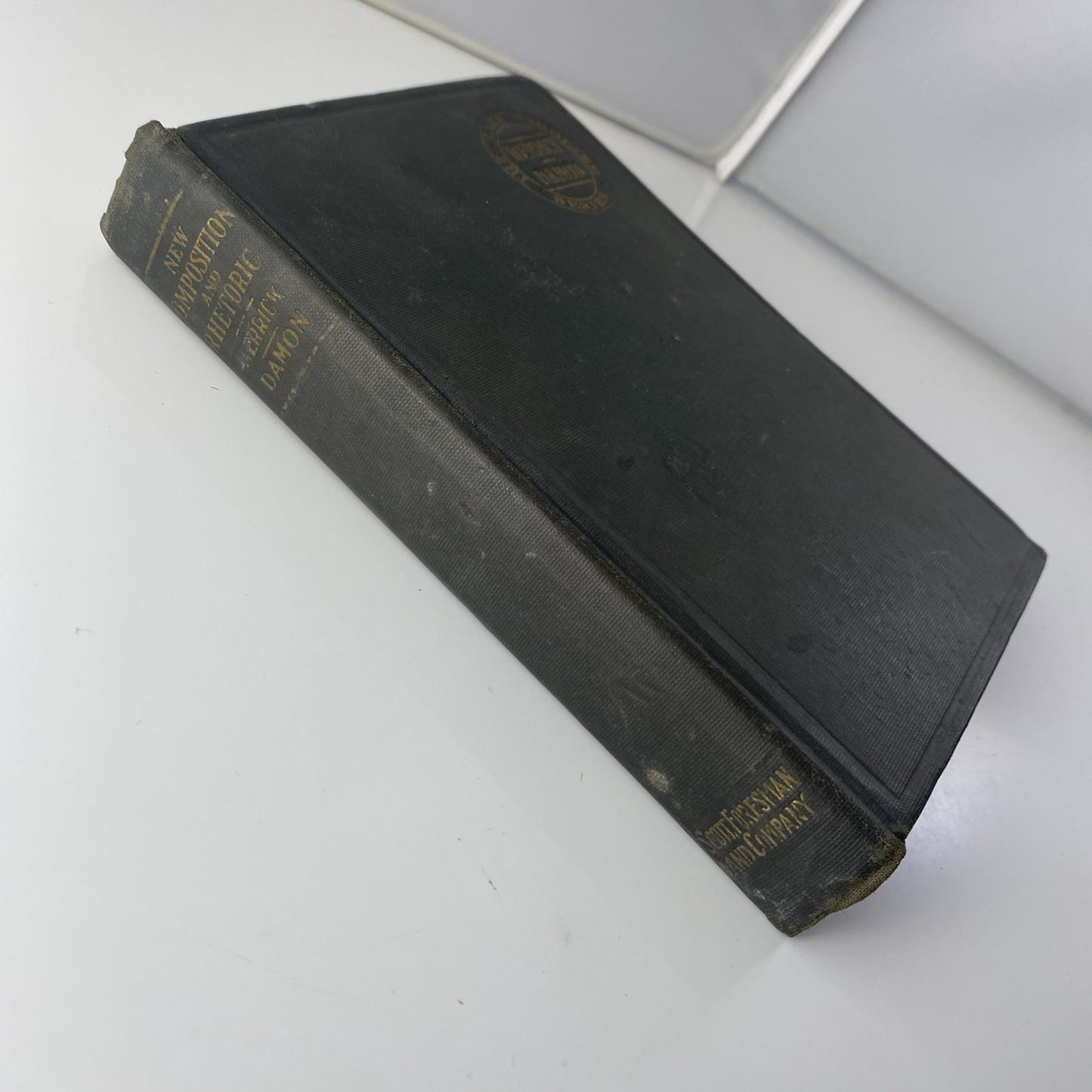New Composition and Rhetoric Antique English Writing School Book 1911 Hardcover)