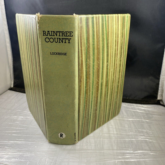 Raintree County by Ross Lockridge Jr. 1947 Hardcover STL Ex Lib Rebind! Unique