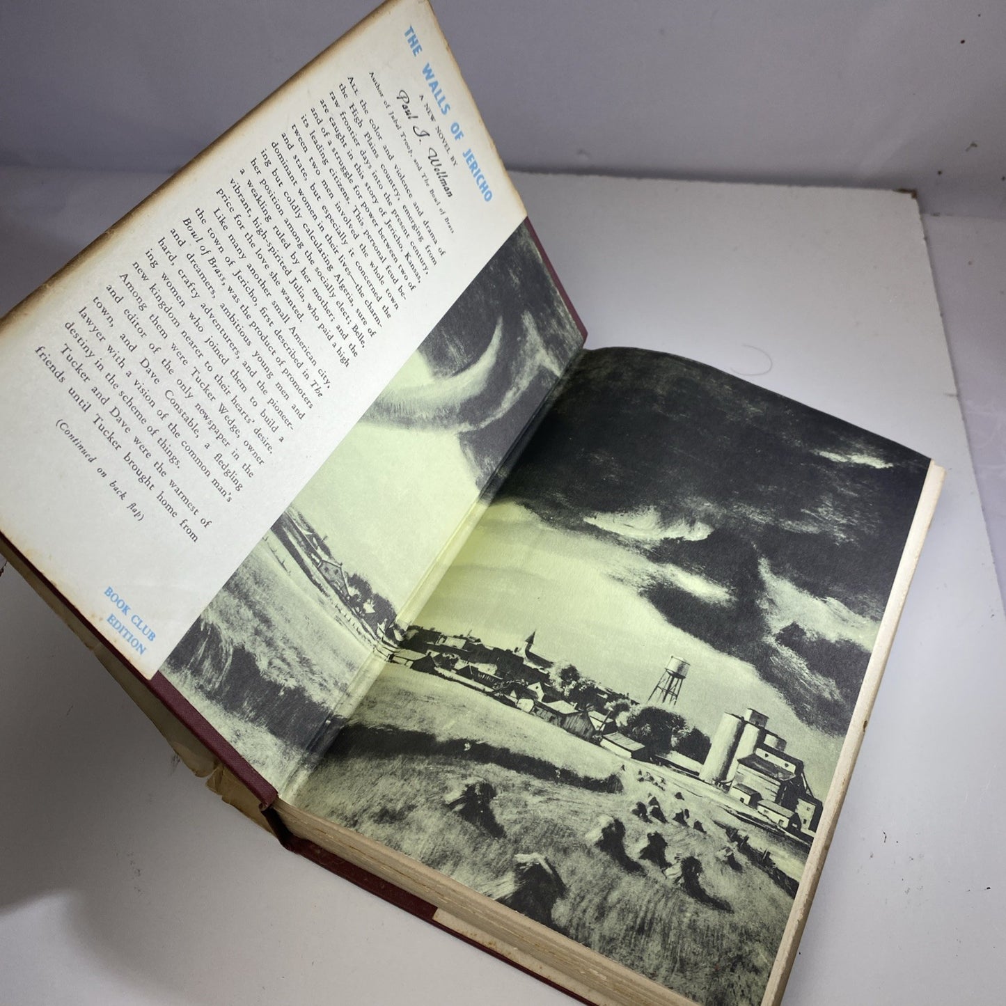 The Walls of Jericho Paul I Wellman 1940s Vintage Historical Fiction.