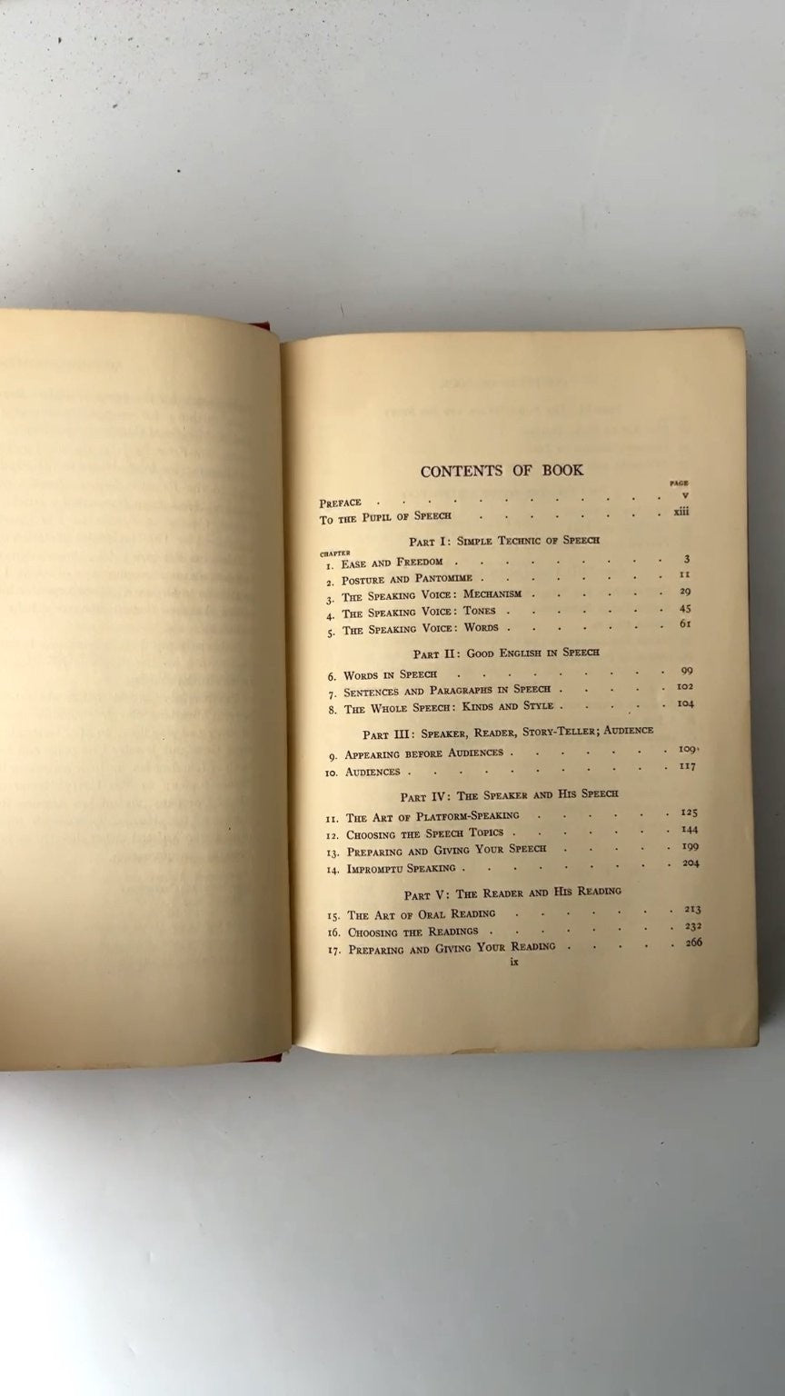 The Junior Speech Arts by Alice Evelyn Craig 1936 Illustrated