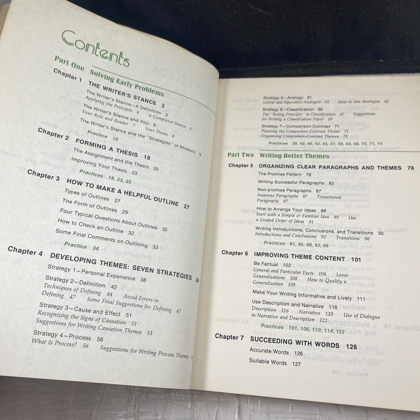Strategies of rhetoric 1974 Scott Foresman Tibbetts K15 Vintage Student Writer