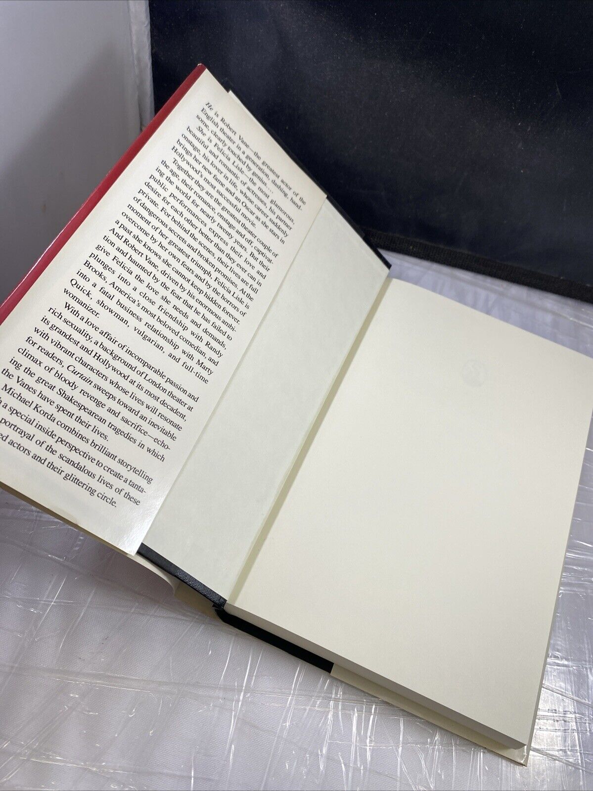 Curtain: A Novel - Hardcover By Korda, Michael - VERY GOOD BCE