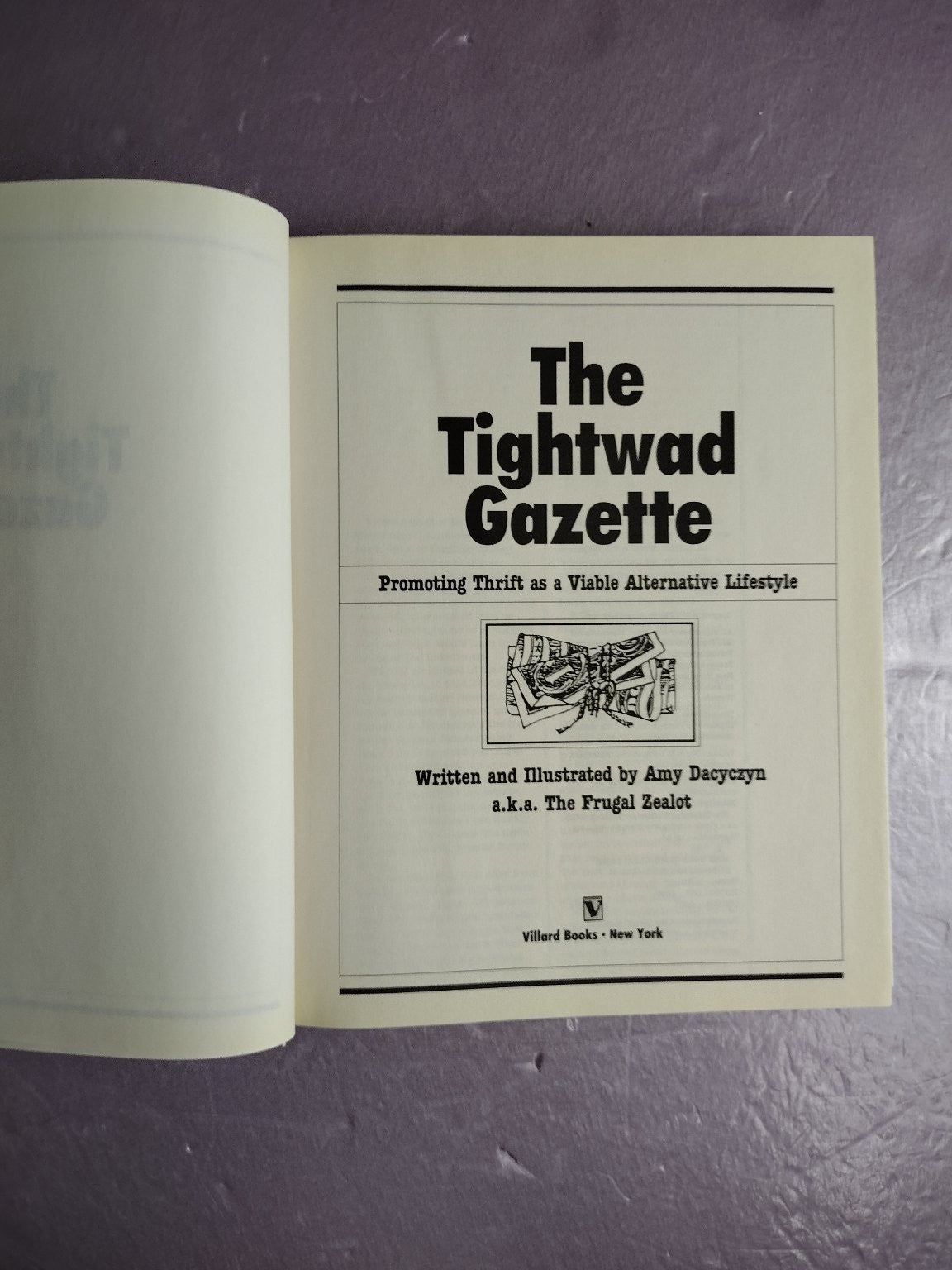 The Tightwad Gazette Amy Dacyczyn 1997 Frugal Living Money Management Villard