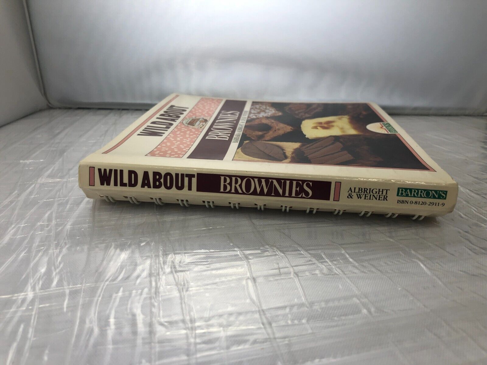 RARE VINTAGE DESSERT COOKBOOK Wild About Brownies Spiral Bound