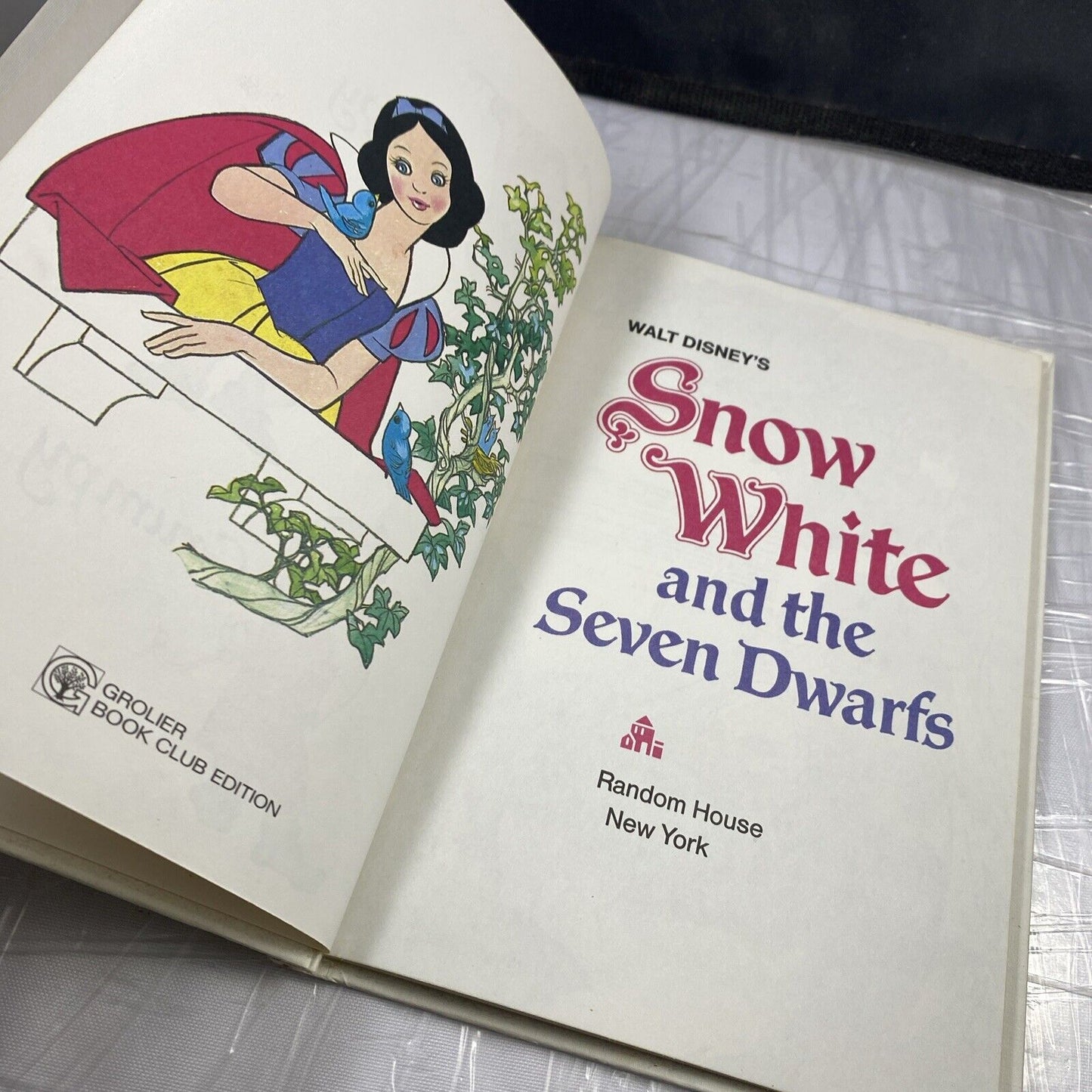 1973 Walt Dinsey's Snow White and the Seven Dwarfs Wonderful World FIRST PRINT