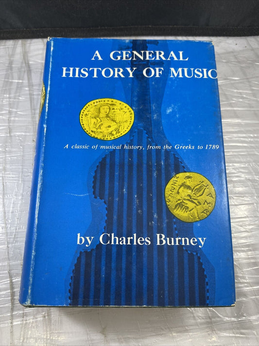 A General History Of Music: From the Greeks To 1789 Vintage 50s World History