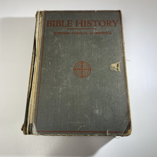 1931 Bible History New Testament For Catholic School Johnson Hannan Sr. Dominica