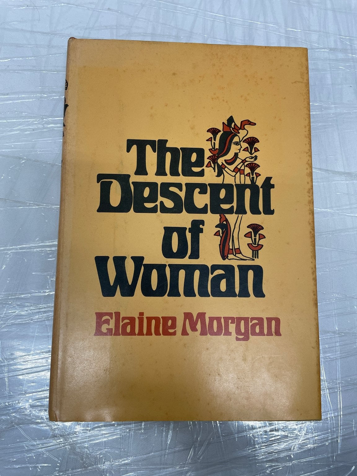The Descent of Woman Elaine Morgan 1972 First Edition Evolution Illustrated