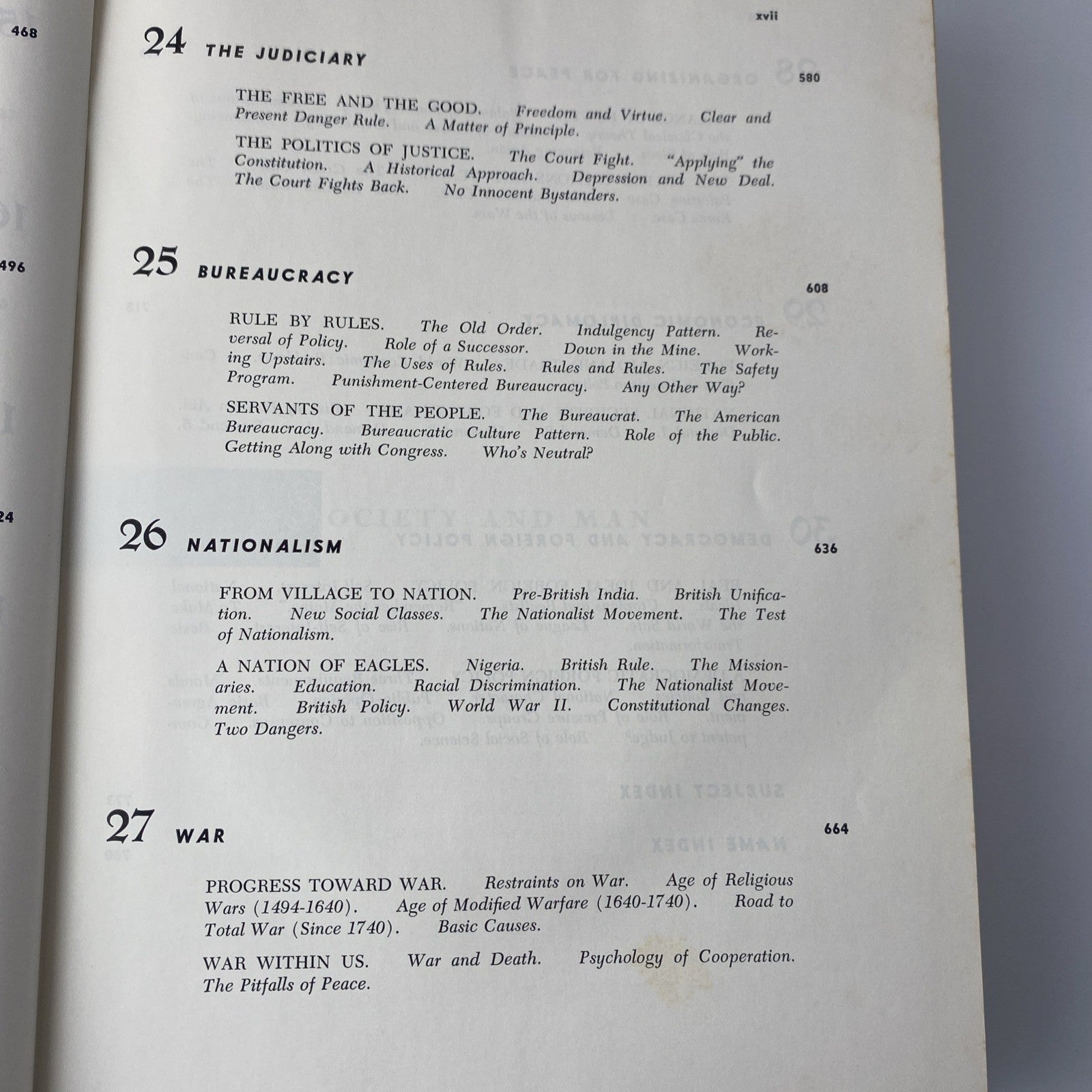 Vintage 60s Sociology History Textbook 1965 Society and Man 7th Edition