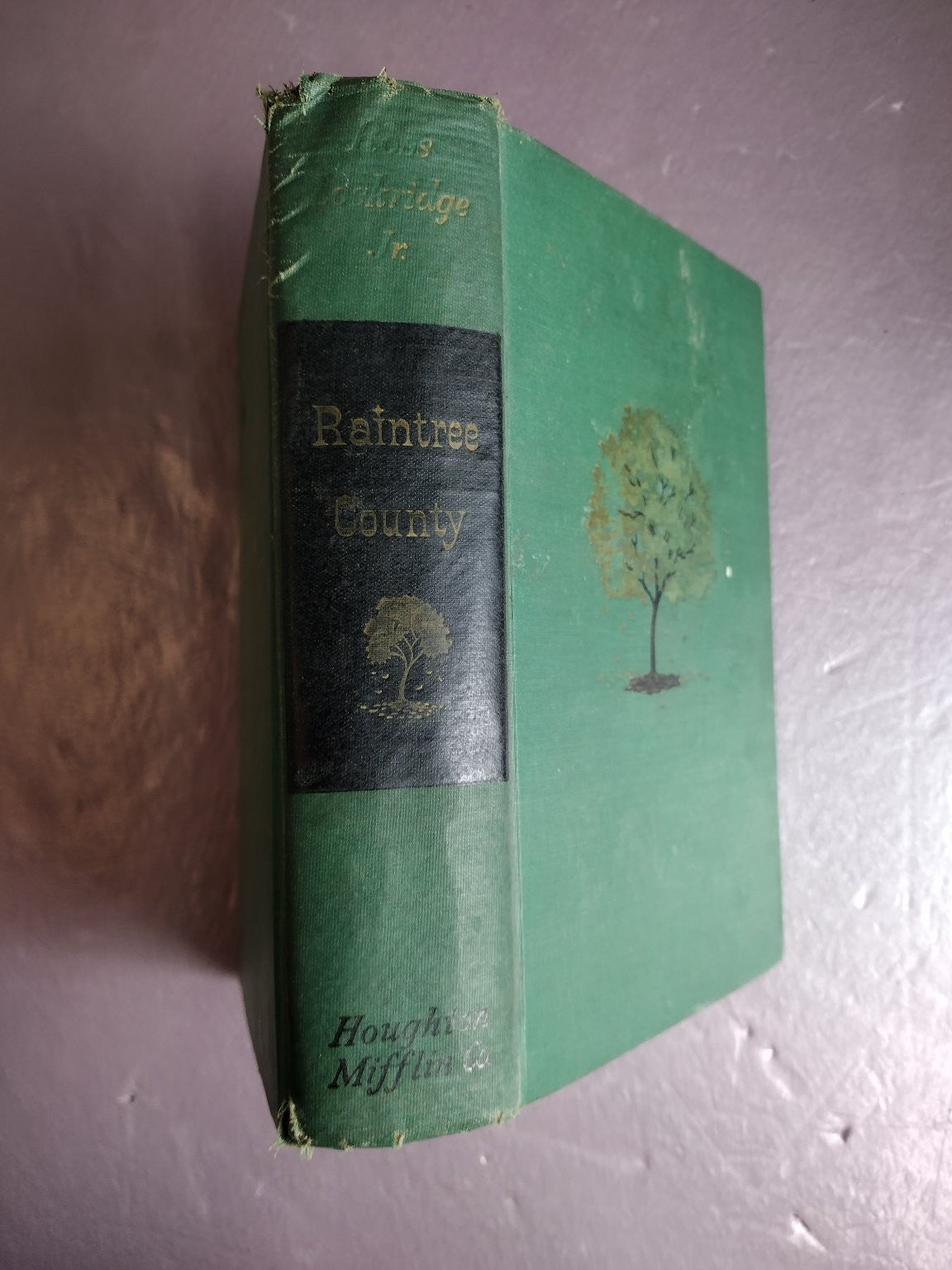 Raintree County Ross Lockridge Jr. 1948 First Edition Fiction Houghton Mifflin