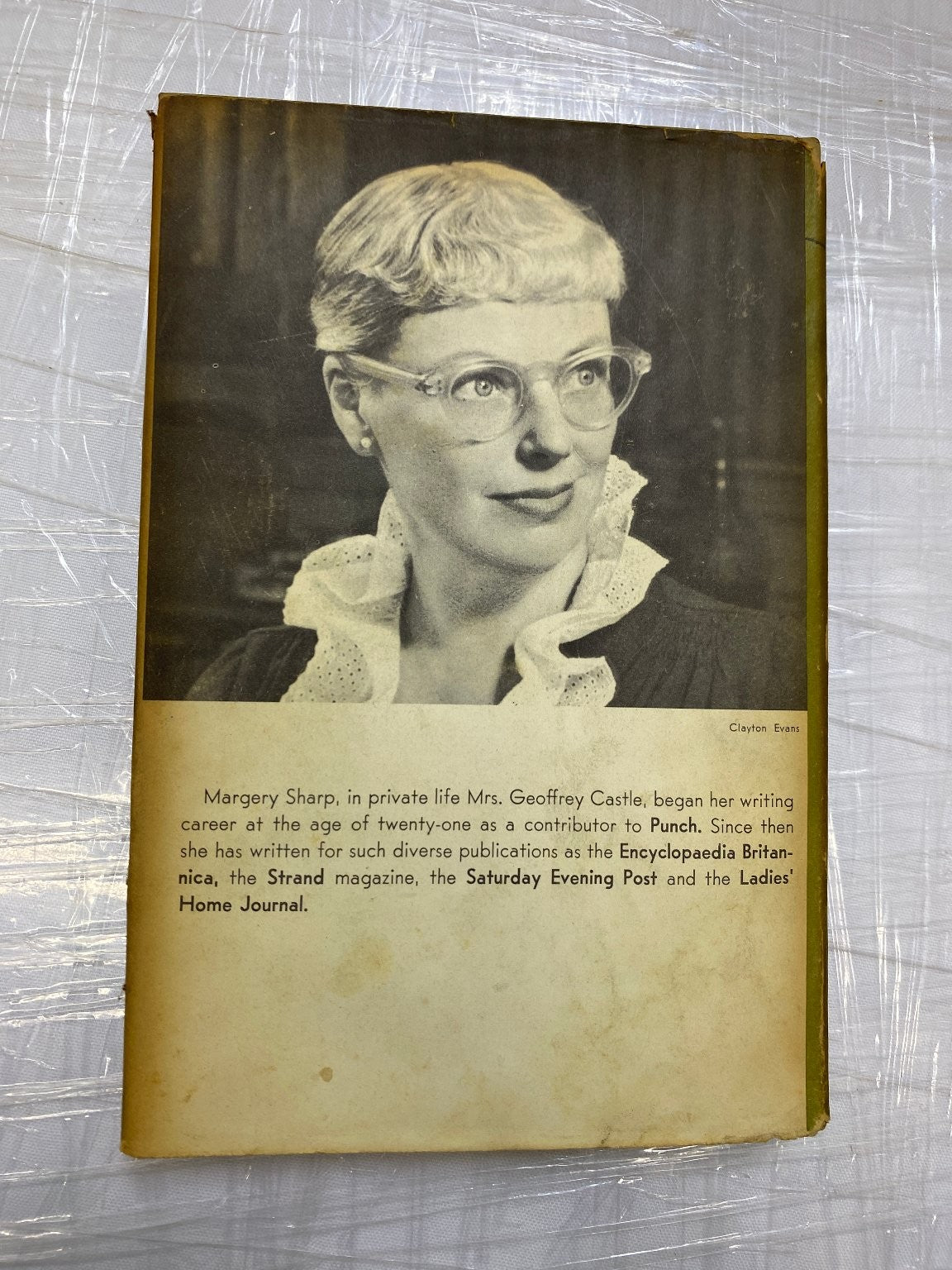 Something Light Margery Sharp 1960 Book Club Edition Fiction Little Brown VTG