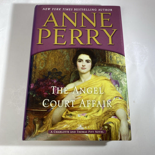 The Angel Court Affair Hardcover Anne Perry Very Good Mystery Novel Book Club Ed