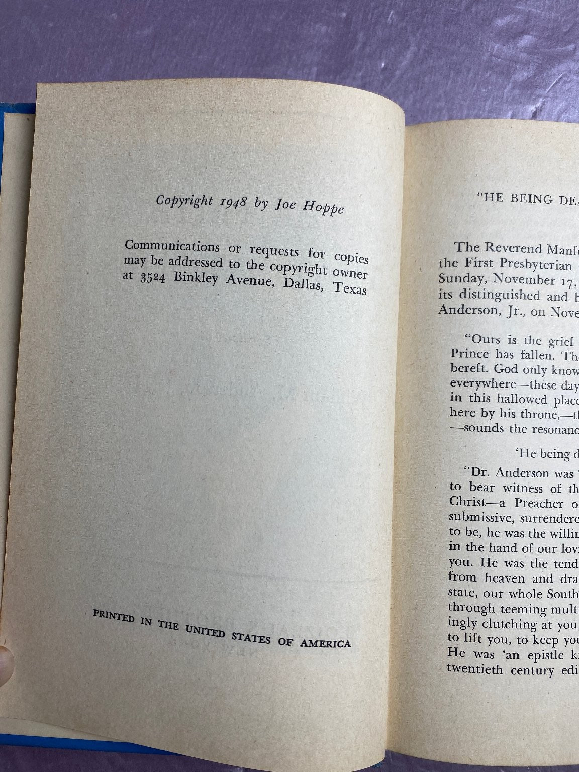 The Faith That Satisfies William M. Anderson Jr. 1948 Sermons Loizeaux Brothers