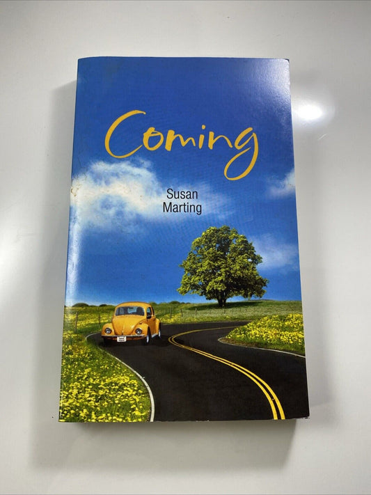 Coming Rare Signed Fiction Novel Local Author Susan Marting Paperback Good