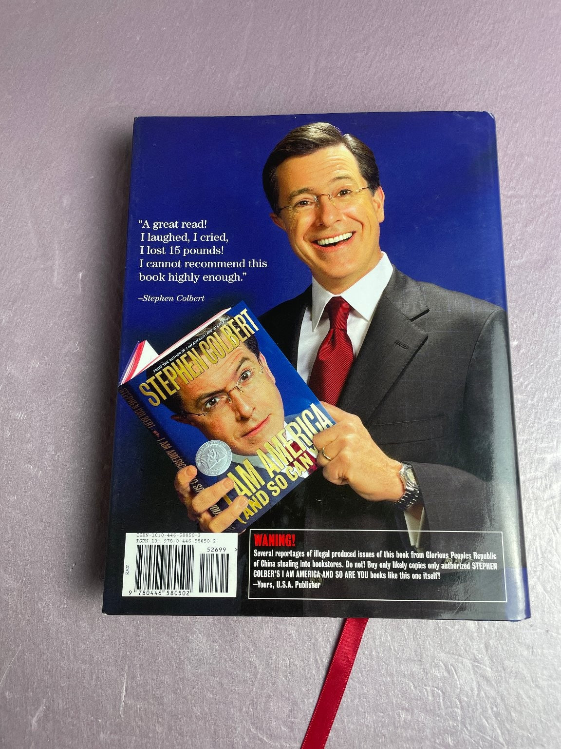 I AM AMERICA (AND SO CAN YOU!) Stephen Colbert First Edition Grand Central