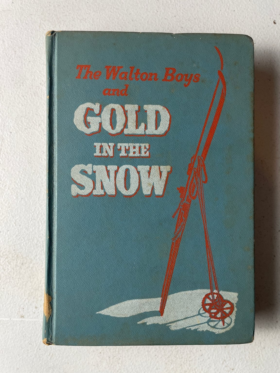 Walton Boys Gold in the Snow Mildred A. Wirt 1948 Adventure Juvenile Whitman