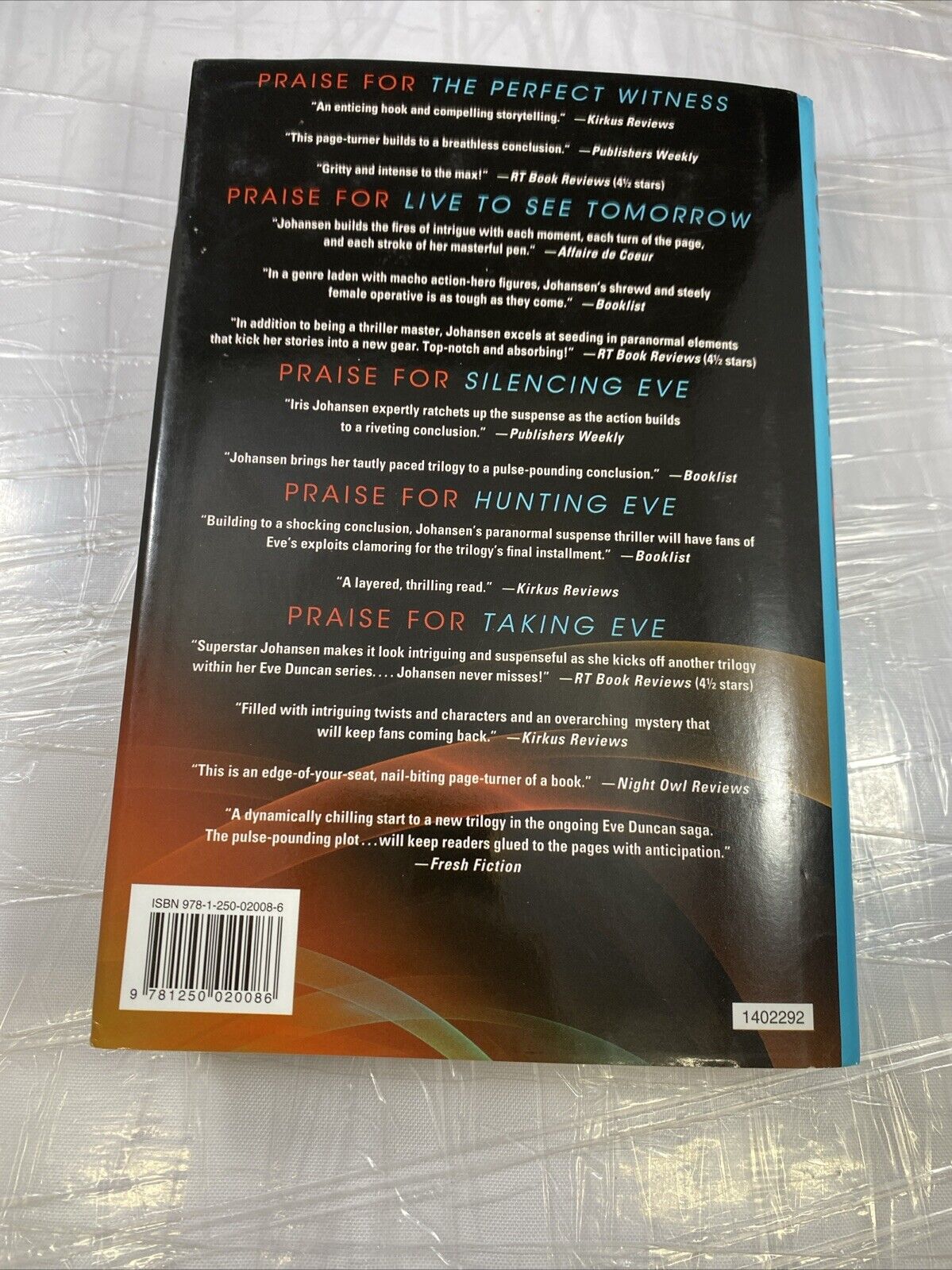 Your Next Breath: A Novel - Hardcover By Johansen, Iris - VERY GOOD UNMARKED BCE
